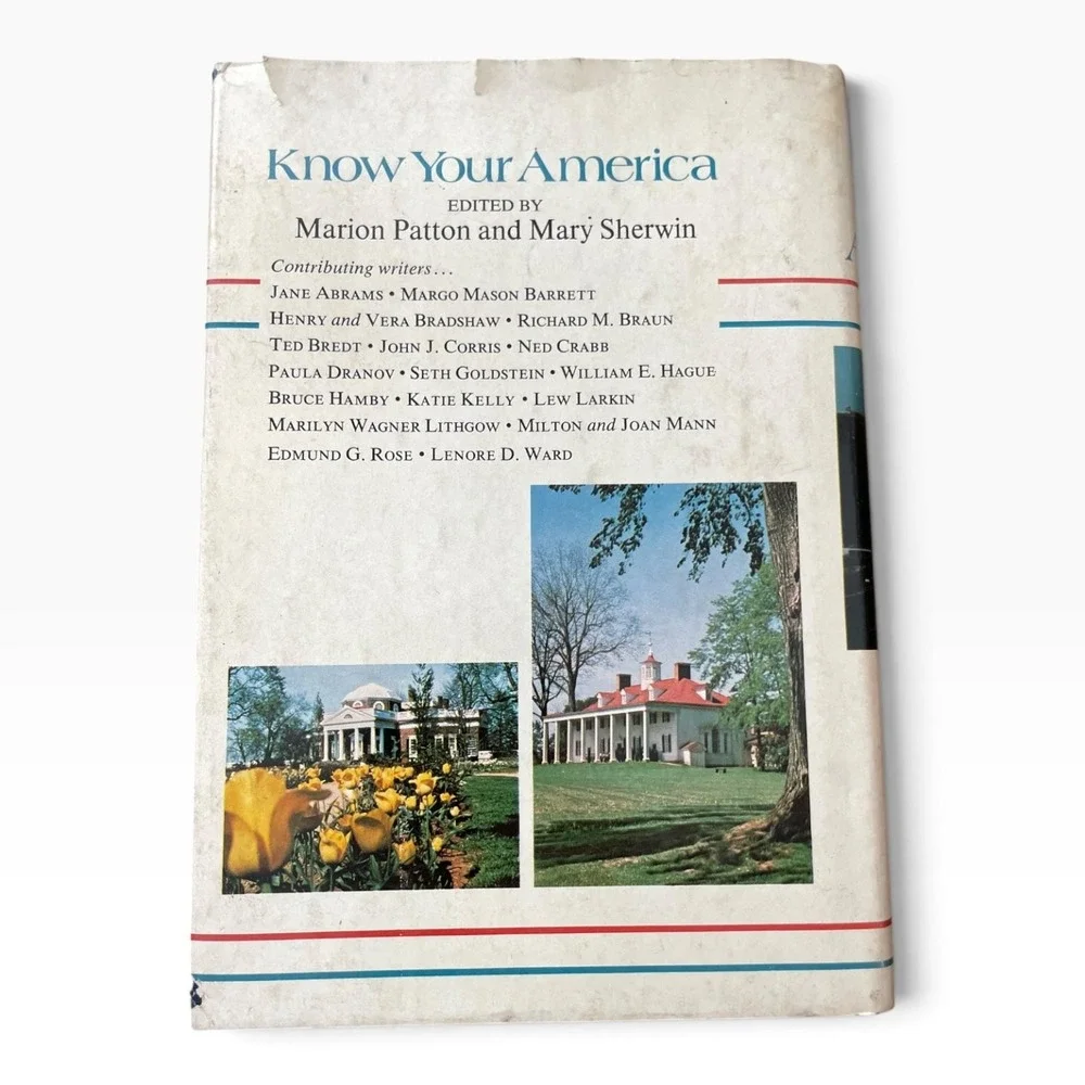 Know Your America 1978 Nelson Doubleday Guide US States Travel History Vintage